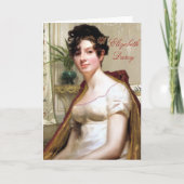 Elizabeth Darcy Notecard Karte (Vorderseite)