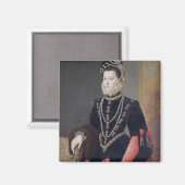 Elizabeth de Valois, 1604-8 Magnet (Vorderseite/Rückseite)