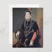 Elizabeth de Valois, 1604-8 Postkarte (Vorne/Hinten)