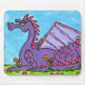 Elizabeth der Drache Mousepad (Vorne)