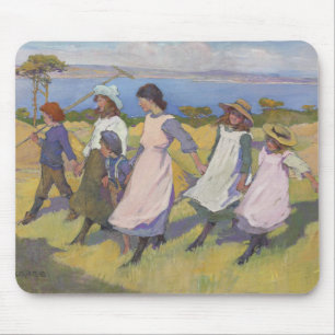 Elizabeth Forbes - Hier sammeln wir Nüsse Mousepad