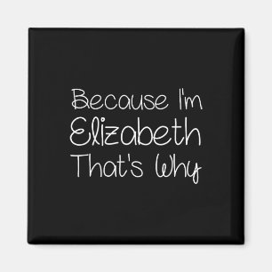 Elizabeth Funny Personalisiert Geburtstag Frauen N Magnet