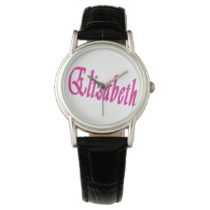 Elizabeth Girls Name Logo, Armbanduhr