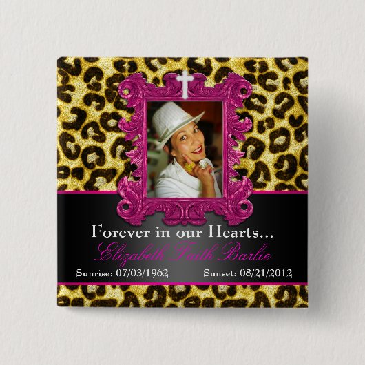 Elizabeth-Glaube Barlie Knopf Button (Vorderseite)