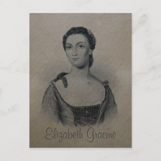 Elizabeth Graeme Fergusson II Postkarte (Vorderseite)