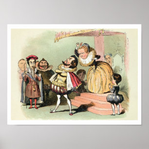 Elizabeth I (1533-1603): mit Robert Devereux, 2. Poster