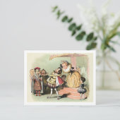 Elizabeth I (1533-1603): mit Robert Devereux, 2. Postkarte (Stehend Vorderseite)