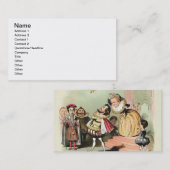 Elizabeth I (1533-1603): mit Robert Devereux, 2. Visitenkarte (Vorne/Hinten)