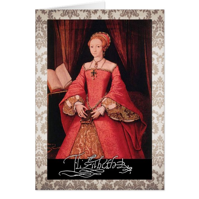 Elizabeth I als Prinzessin (Vorne)