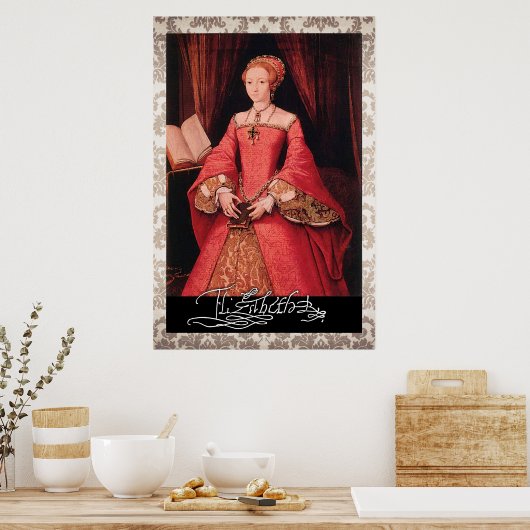 Elizabeth I. als Prinzessin Poster (Küche)