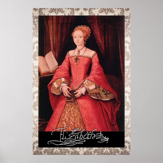 Elizabeth I. als Prinzessin Poster (Vorne)
