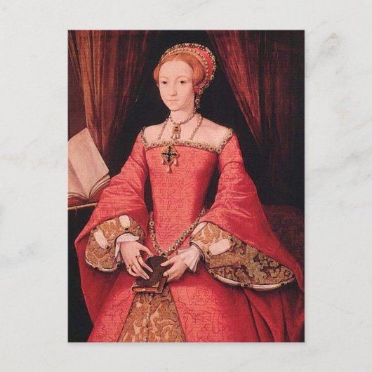 Elizabeth I. als Prinzessin Postkarte (Vorderseite)