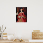 Elizabeth I. als Prinzessin William Scrots Poster (Küche)