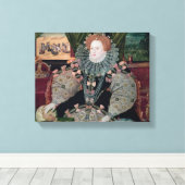 Elizabeth I., Armada Portrait, c.1588 Leinwanddruck (Insitu (Holzboden))