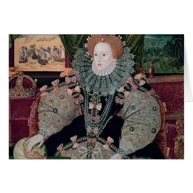 Elizabeth I, Armada-Porträt, c.1588 (Vorderseite (Horizontal))