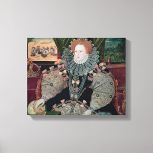 Elizabeth I, Armada-Porträt, c.1588 Leinwanddruck