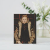 Elizabeth I Circa 1560 Postkarte (Stehend Vorderseite)