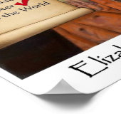 Elizabeth I., das Poodor Queen Small Poster (Ecke)
