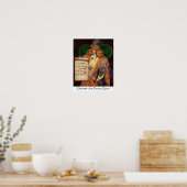 Elizabeth I., das Poodor Queen Small Poster (Küche)