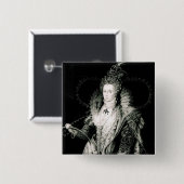 Elizabeth I gezeichnet durch W.Derby und vorbei Button (Vorne & Hinten)