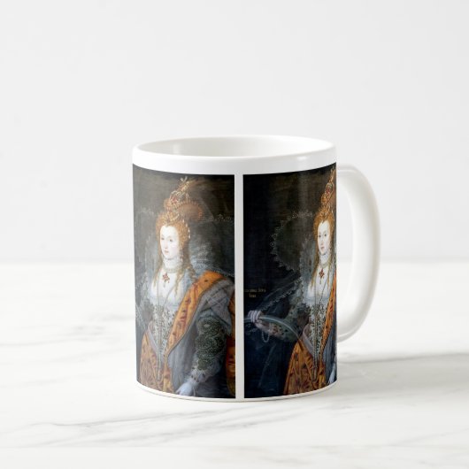 Elizabeth I Kaffeetasse (VorderseiteRechts)