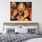 Elizabeth I., Portrait Armada, c.1588 Leinwanddruck (Insitu (Schlafzimmer))