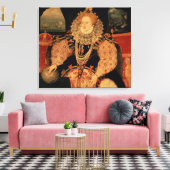 Elizabeth I., Portrait Armada, c.1588 Leinwanddruck (Insitu (Wohnzimmer))