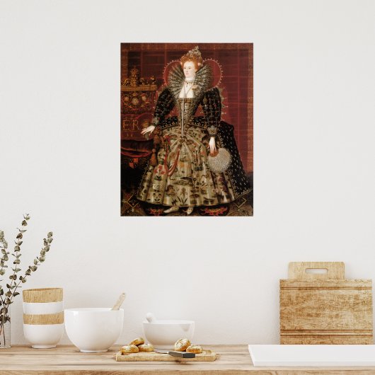 Elizabeth I Poster (Küche)