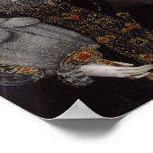 Elizabeth I. Poster (Ecke)