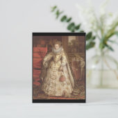 Elizabeth I Postkarte (Stehend Vorderseite)