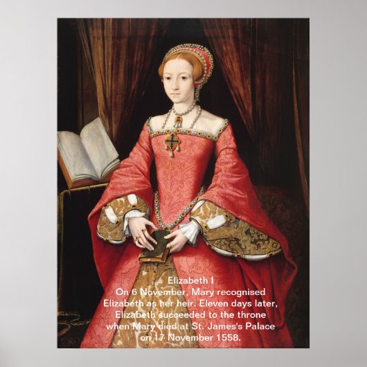 Elizabeth I Print Poster (Vorne)