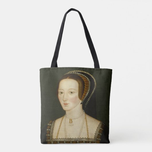Elizabeth I. und Anne Boleyn Queens von England Tasche (Rückseite)