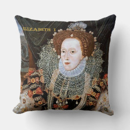 Elizabeth I und Anne- BoleynQueens von England Kissen
