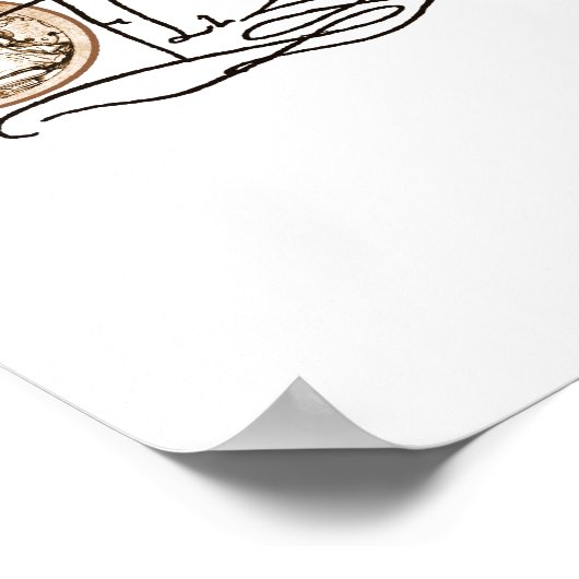 Elizabeth I Unterschrift (Version 2) Poster (Ecke)