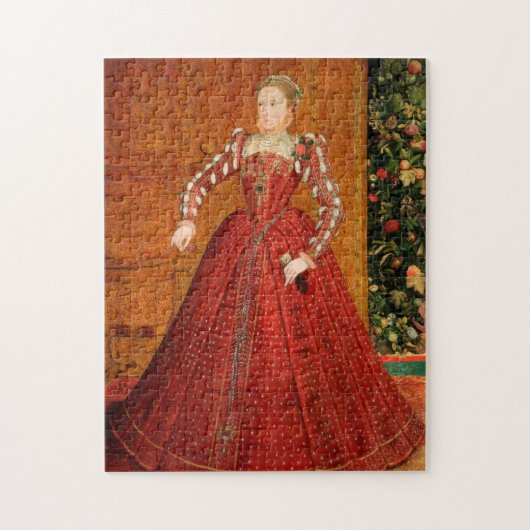 Elizabeth I. von England (Das "Hampden-Portrait") Puzzle (Vertikal)