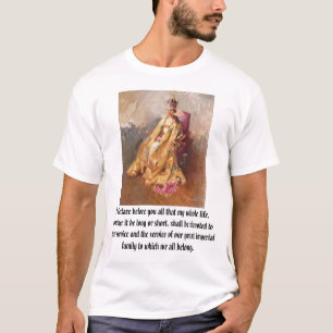 Elizabeth II, erkläre ich bevor Sie alle dieses T-Shirt