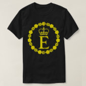 Elizabeth II Flag Queen British Crown Platinum Ann T-Shirt (Design vorne)