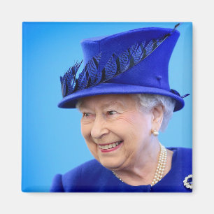 Elizabeth II. Queen of England Magnet