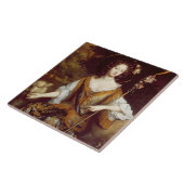 Elizabeth Jones, Gräfin von Kildare, c.1684 (Öl Fliese (Seite)