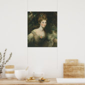 Elizabeth, Lady Croft - John Constable Portrait Poster (Küche)