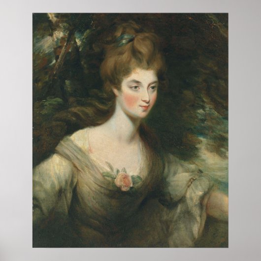 Elizabeth, Lady Croft - John Constable Portrait Poster (Vorne)