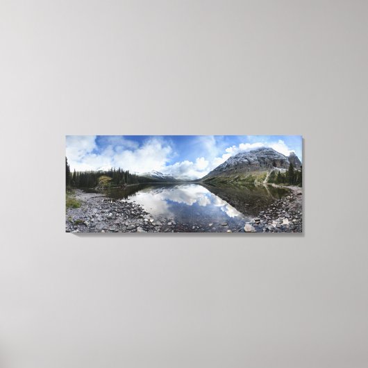 Elizabeth Lake - Glacier National Park Leinwanddruck (Vorderseite)