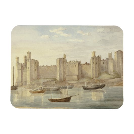 Elizabeth Murray - Caernarvon Castle Magnet (Horizontal)