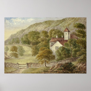 Elizabeth Murray - Country Manor House Poster