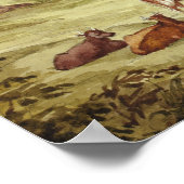 Elizabeth Murray - Deer Park, möglicherweise Kilke Poster (Ecke)