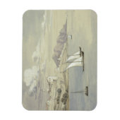 Elizabeth Murray - Portofino aus dem Meer, Genua Magnet (Vertikal)