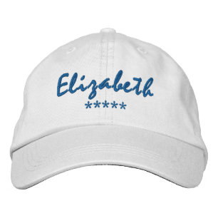 Elizabeth Name Bestickte Baseballkappe