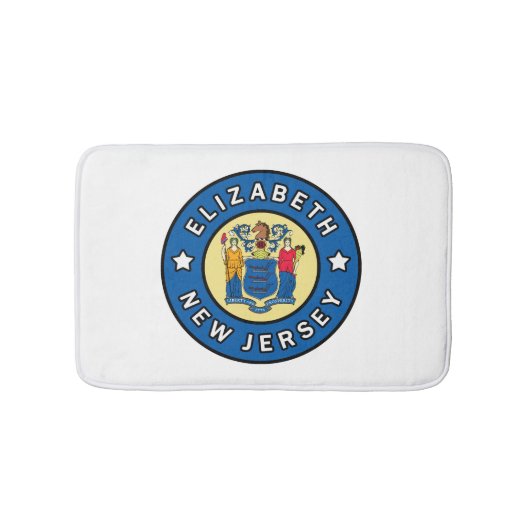 Elizabeth New Jersey Badematte (Vorderseite)