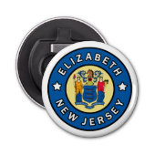 Elizabeth New Jersey Flaschenöffner (Vorderseite)