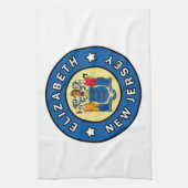 Elizabeth New Jersey Geschirrtuch (Vertikal)